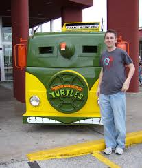 teenage mutant ninja turtle van
