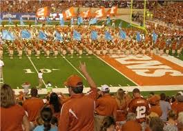 Texas Longhorns - A Burnt Orange Sky