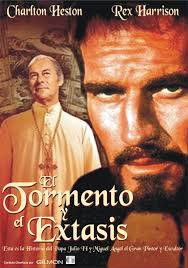 Cartel de la película , El tormento y el éxtasis, 1965