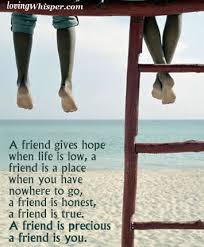 a friend
