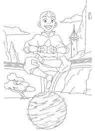 avatar coloring page