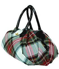 tartan bag