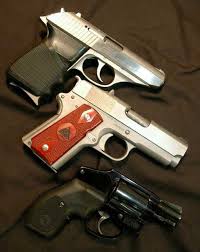 45 caliber handguns