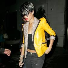 yellow blazer