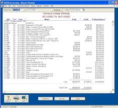 accounting ledger