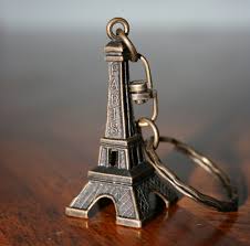 eiffel tower keychains