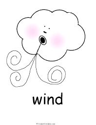 printable kid pictures that begin with w