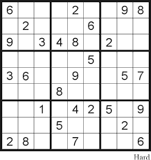 printable sudoku puzzles