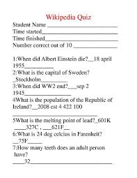 free printable states and capitals quizzes