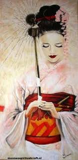 japanese geisha paintings