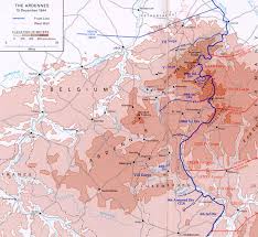 battle of the bulge map