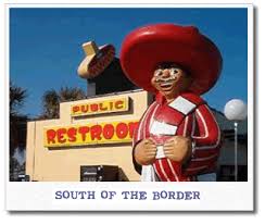 south of the border