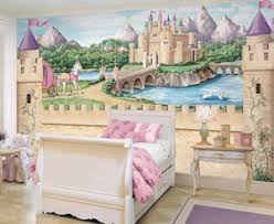 princess castle mural