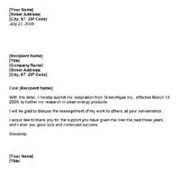 fax letter format