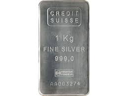 1kg silver bar
