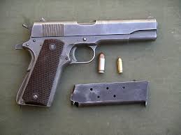 45 caliber handguns