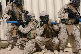 us marines in combat