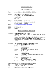 cv example