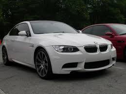 white bmw