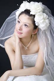 short bridal veil