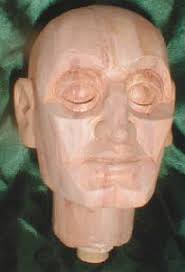 wooden head