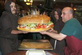biggest hamburger