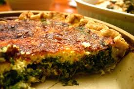 spinach quiche