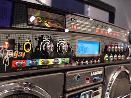 ghetto blaster ipod dock