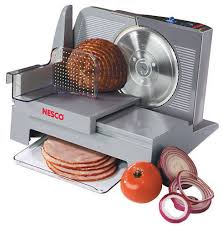 cast aluminum electric food slicer