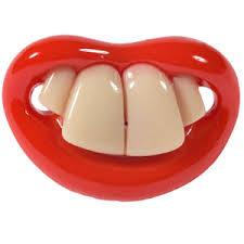 buck teeth pacifier