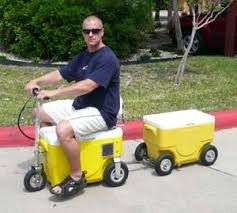 motorized cooler