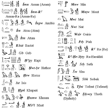egyptian gods