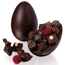 dark chocolate easter eggs
