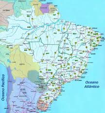 mapa do brazil