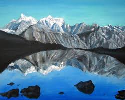 acrylic painting landscapes