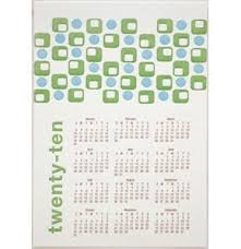 mini calendars 2010