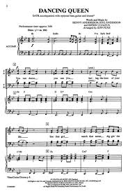 abba sheet music