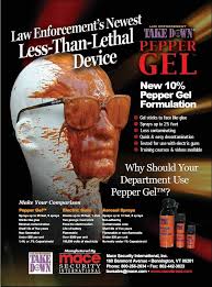 pepper spray gel