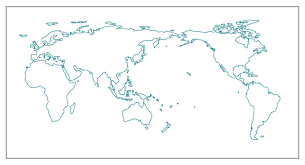outline of world map