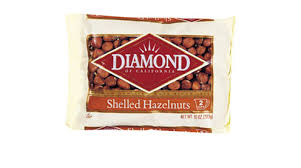 shelled hazelnuts