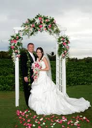 wedding archway