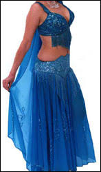 belly dancer veil