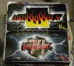 airbrush license plates