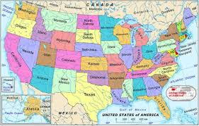 printable united states map