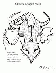 dragon mask crafts