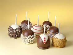 chocolate covered apples