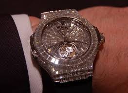 big face diamond watch