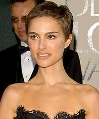 natalie  portman short hair