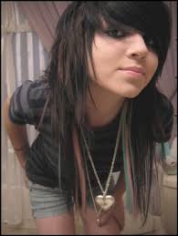scene haircuts for long hair