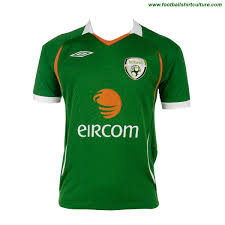 ireland football shirts